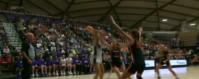 McKelle Meek drills the trey