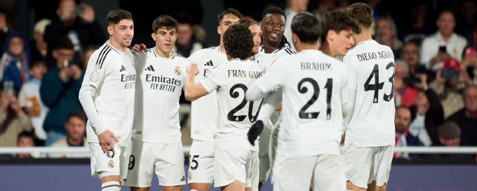 Real Madrid cruises with 5-0 win over CD Minera