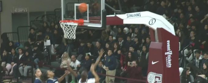 Karissa Antoine with the bucket