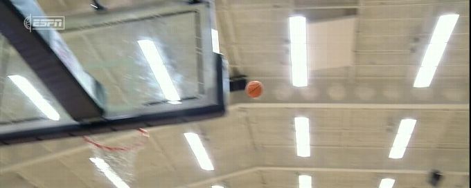 What a shot by Ahniysha Jackson