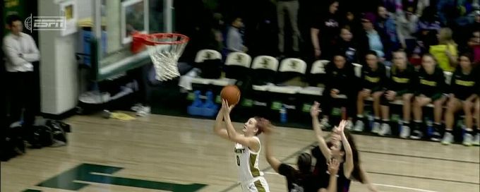 Malia Lenz with the hoop & harm