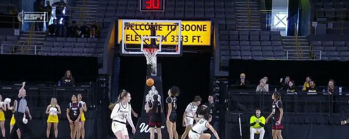 Zada Porter with the and-1!