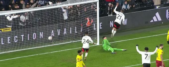 Timothy Castagne finds the back of the net for Fulham