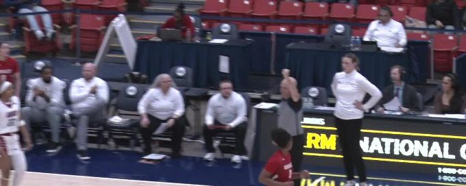 Kaylen Nelson gets the and-1