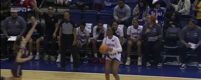 Somah Kamara nails it from behind the arc