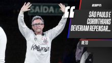 Neto liga o 'modo sincerão', detona Corinthians por 'vender todos da base' e critica São Paulo