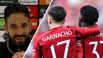 Amorim: I want more players like Garnacho & Mainoo from our academy