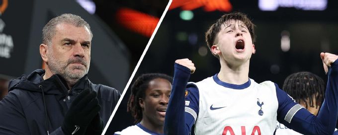 'Made in Tottenham' Ange praises trio of goal scorers from Spurs academy