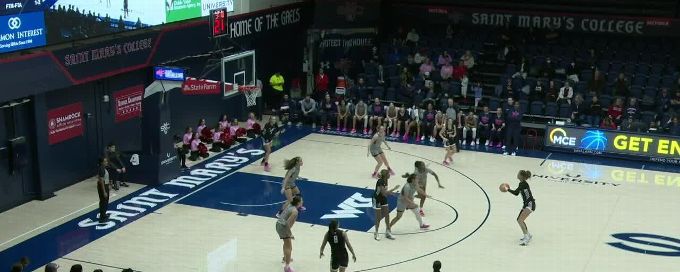 Bree Salenbien hits a 3-pointer for Gonzaga
