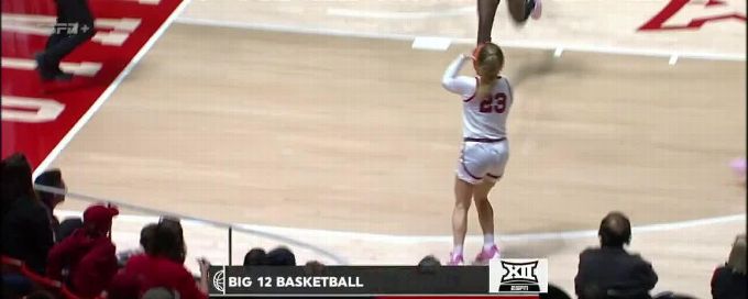 Matyson Wilke drains fast-break trey