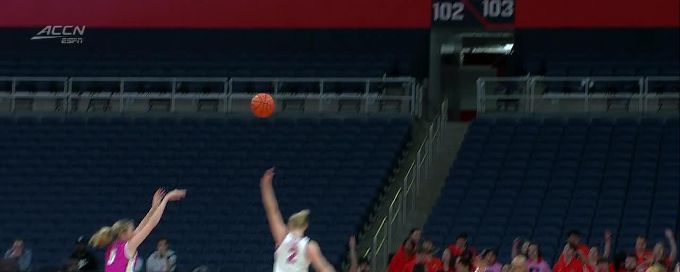Georgia Woolley drills the trey