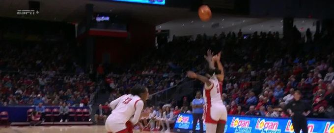 Mallorie Haines nails it from behind the arc