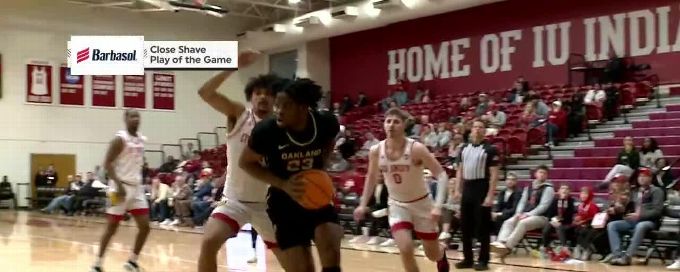 Tuburu Naivalurua throws down big slam vs. IUPUI Jaguars