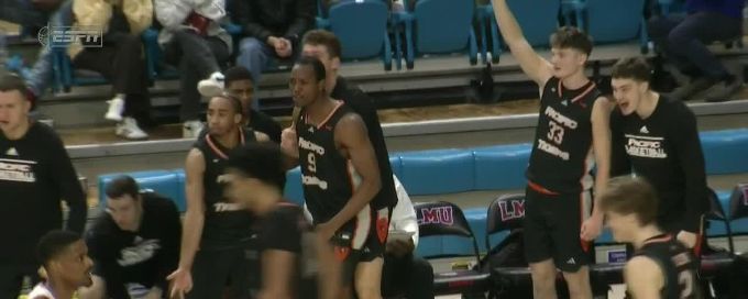 Jefferson Koulibaly fights off defender for and-1