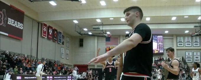 Lyndel Erold somehow gets the and-1 to fall