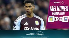 Rashford entra, mas Aston Villa fica no empate com o Ipswich Town na Premier League; VEJA