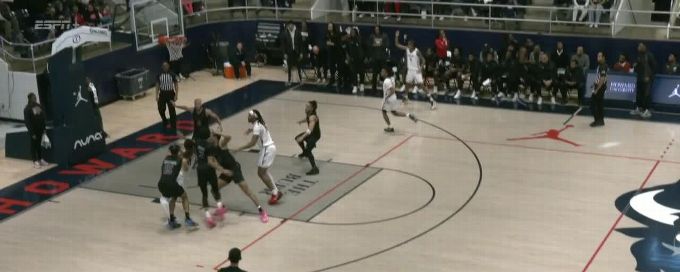 Ketron Shaw gets the basket plus the foul
