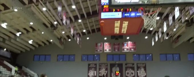 Shakiria Foster nails it from behind the arc