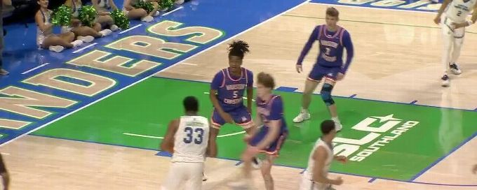 Garry Clark with the and-1 bucket