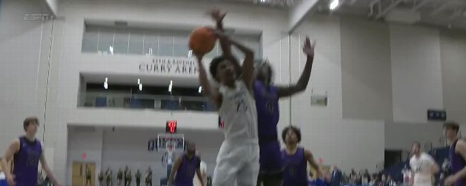 Leo Colimerio finishes with and-1 bucket for Queens