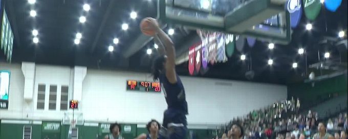 Jasai Miles slams it down