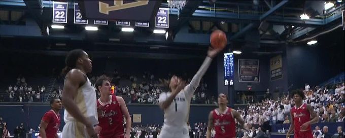 Shammah Scott gets the and-1 to fall