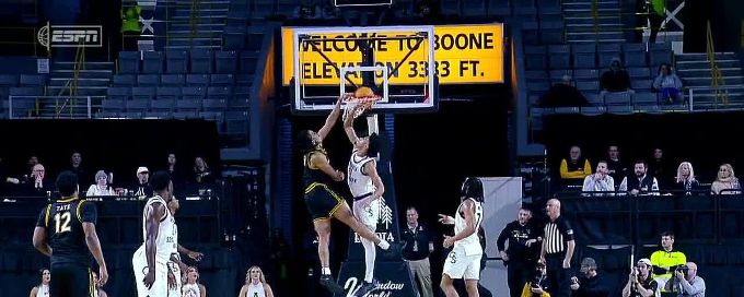 Luke Wilson throws down huge posterizer for App State