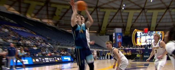 Trent McLaughlin gets the basket plus the foul