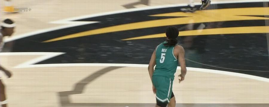 Joshua Meo drains 3 vs. Southern Miss Golden Eagles