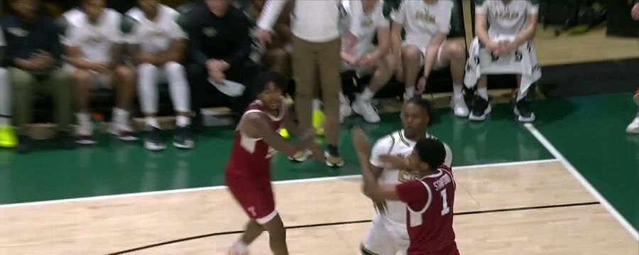 Ja'Borri McGhee gets the and-1 to fall