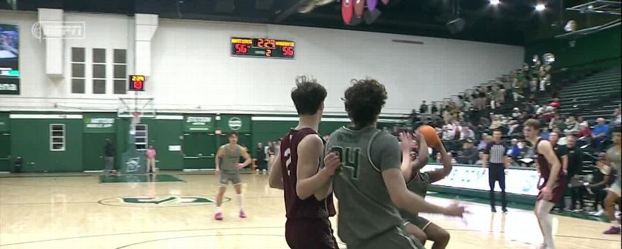 Jamie Phillips Jr. fights off defender for and-1