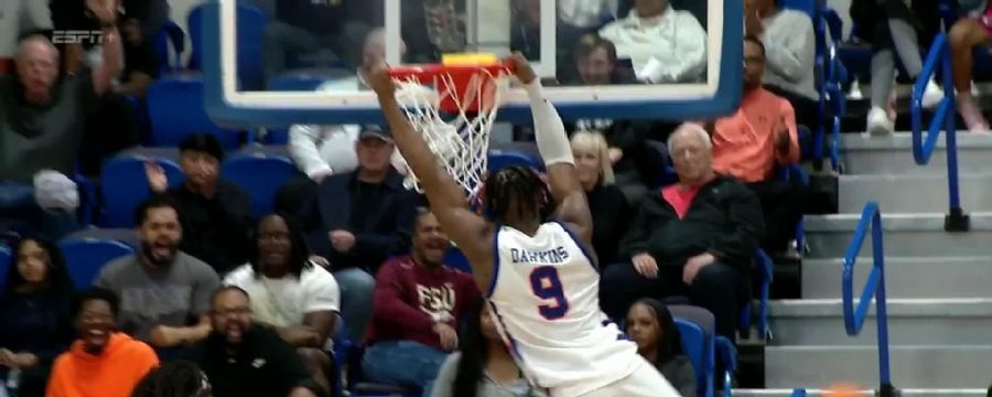 Bryson Dawkins goes off for 41 points in Houston Christian's win