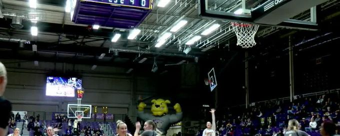 Mia Nicastro with the hoop & harm