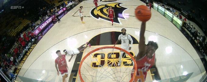 Barry Dunning Jr. throws down powerful jam vs. Southern Miss Golden Eagles