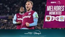 West Ham conta com gol contra e amplia jejum do Leicester na Premier League; VEJA melhores momentos