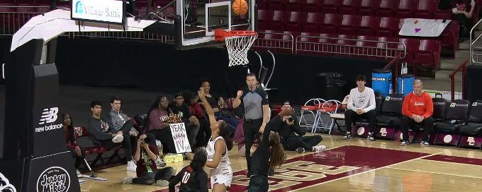 Kennedi Jackson with the and-1!