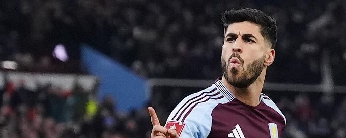 Marco Asensio puts Villa ahead in FA Cup