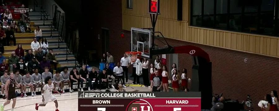 Brown Bears vs. Harvard Crimson: Game Highlights