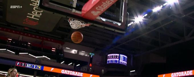 JJ Quinerly scores and draws the foul