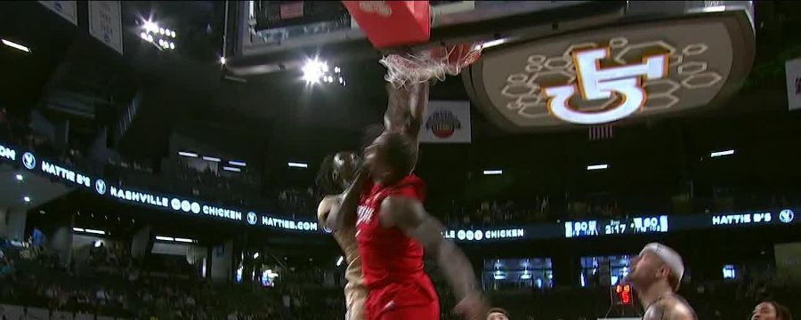 Baye Ndongo throws down the hammer on NC State