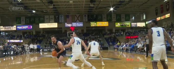 Yoav Berman gets the and-1 to fall