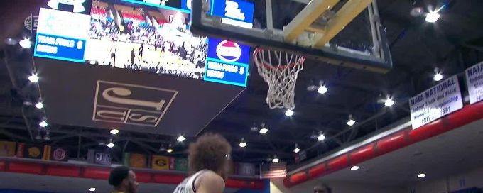 Romelle Mansel with the and-1 bucket