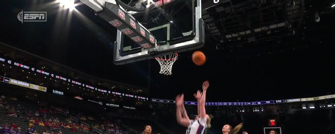 Hailey Van Lith gets the and-1