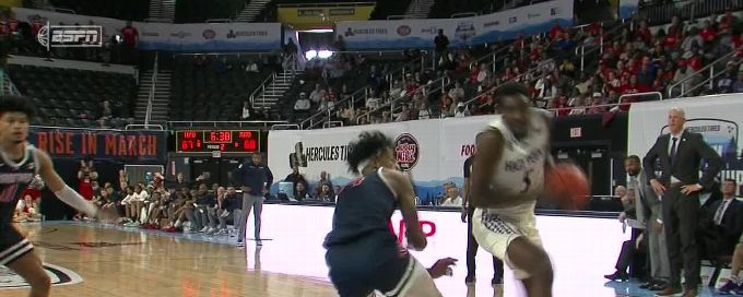 Kimani Hamilton gets the hoop and the harm