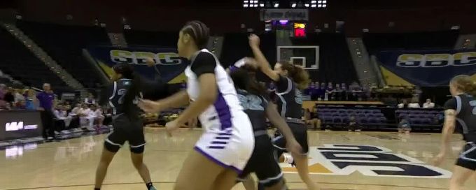 Bree Robinson drills the trey