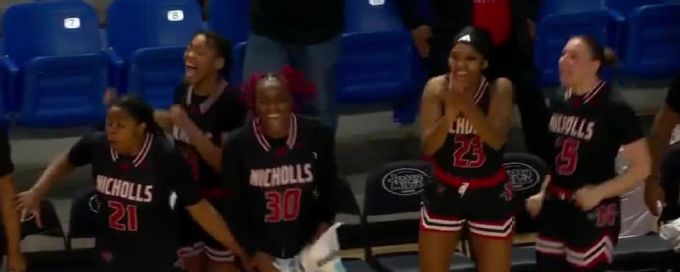 Britiya Curtis' last-second fadeaway propels Nicholls past UTRGV
