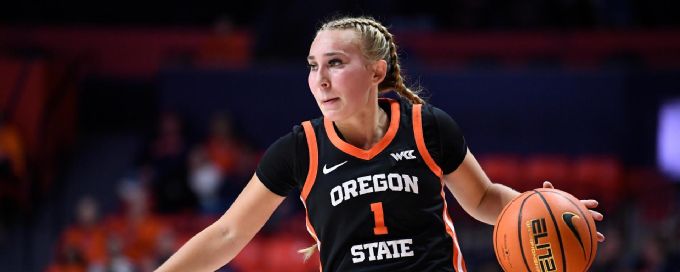 Kennedie Shuler hits winning shot for Oregon State