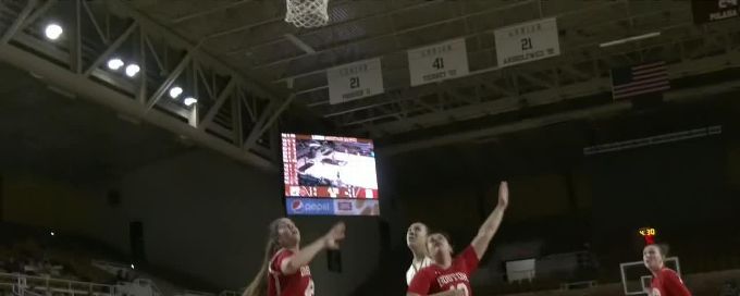 Belle Bramer with the and-1!