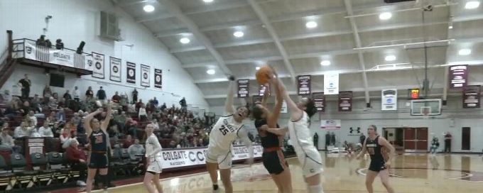 Ashley Sofilkanich with the hoop & harm