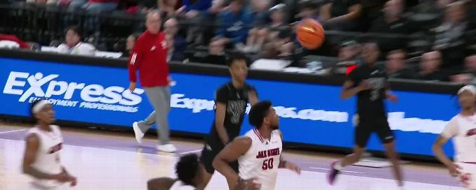 Jaron Pierre Jr. denies Florida International Panthers with block